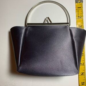 Rare Vintage 90s DKNY Architectural Satin Mini Bag - Archive Piece